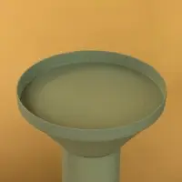 Подсвечник на 1 свечу текстурный "Болотный" 10,5х10,5х20 см