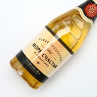 Гель для душа во флаконе шампанское &laquo;Море счастья&raquo;, 450 мл, аромат шампанского, Новый Год