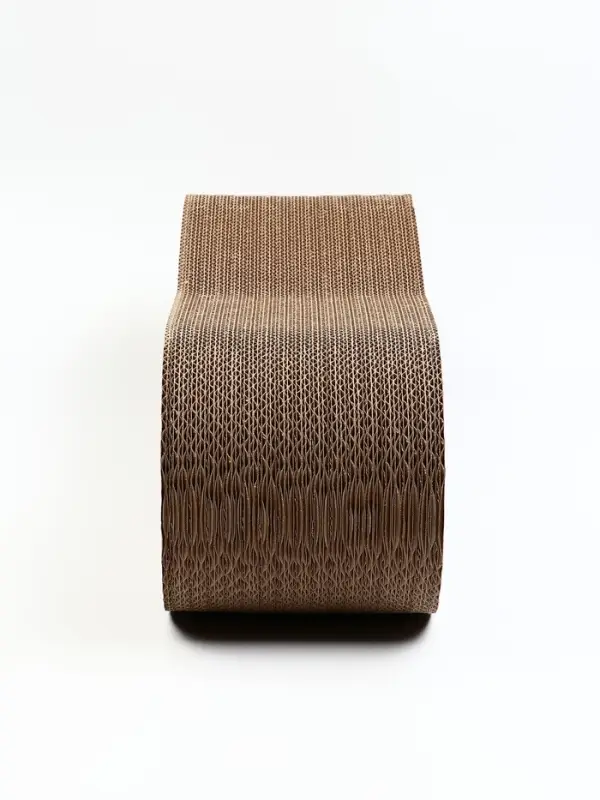 Когтеточка-лежанка картон "Зверьё Моё" ВОСЬМЕРКА 59 х 21 х 22 см