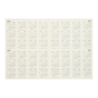 Еженедельник датированный 2025 года, A4, 64 листа, deVENTE.Vertical, твёрдая обложка из искусственной кожи с поролоном, ляссе, кремовый блок 70 г/м2, чёрный