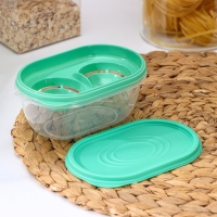 Сепаратор для яиц Доляна, 15,5&times;9,5&times;7 см, цвет мятный