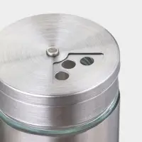 Набор для специй "Стиль" 2 шт, на подставке, 130 мл