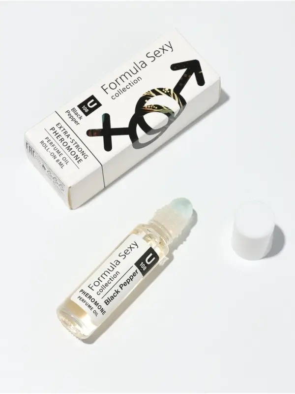 Парфюмерное масло женское с феромонами Formula Sexy Collection Black Pepper U108, 8 мл