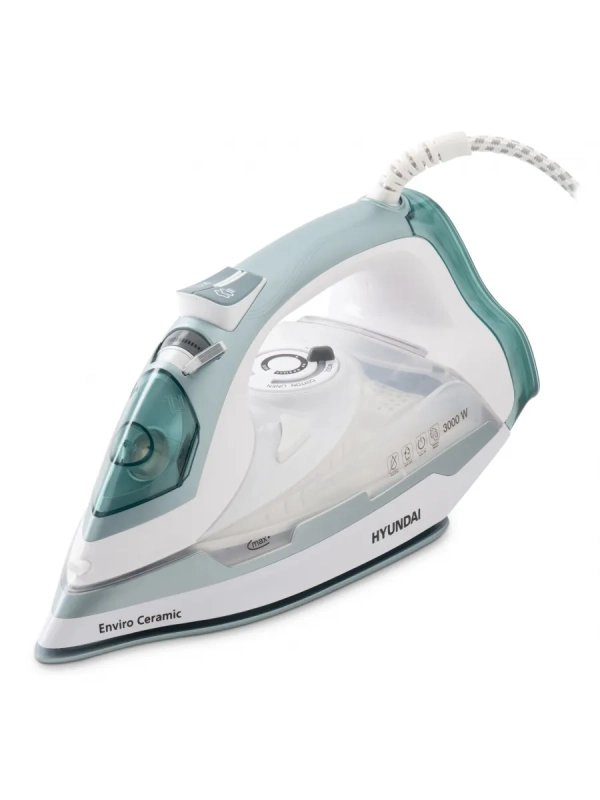 Утюг H-SI01223 3000Вт белый-изумрудный