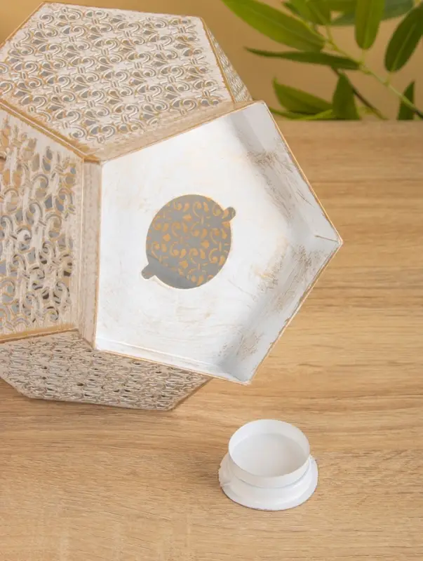 Подсвечник "Призма" 21х18х28 см, металл