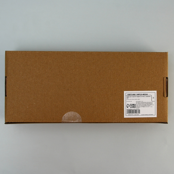 Подставка из гипса. Набор для создания поддона с красками &laquo;Круг&raquo;