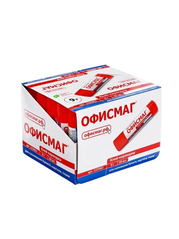 Клей-карандаш PVP  9г BRAUBERG 225962