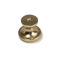 Ручка-кнопка CAPPIO RK148, d=30 мм, цвет сатиновое золото, 8 шт.