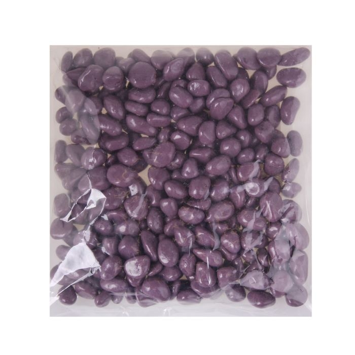 Грунт для аквариума "Галька цветная,  сиреневая" 800г фр.8-12 мм