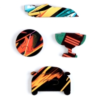 Пазл деревянный фигурный &laquo;Машинка&raquo;, 61 элементов