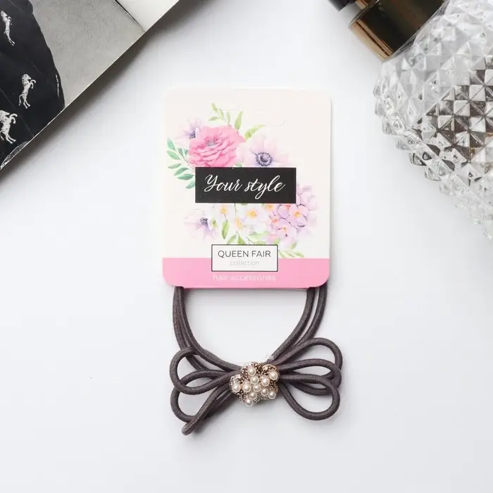 Резинка для волос "Милада" цветок, 5 см, микс