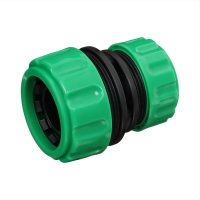Муфта переходная, для шлангов 3/4" (21 мм) &ndash; 1" (25 мм), цанговое соединение, ABS-пластик, Greengo