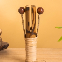 Сувенирный музыкальный инструмент &laquo;Тек тек&raquo;, 21 см, бамбук, албезия