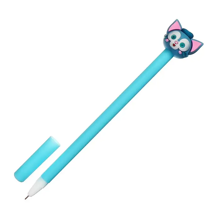 Ручка - прикол гелевая &laquo;Зверюшки&raquo; МИКС