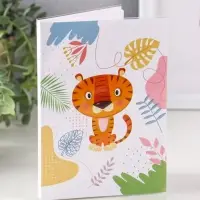 Фотоальбом 36 фото 10X15см, "Тигр", ПП карм.,мягкая обложка