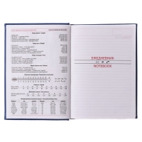 Ежедневник недатированный А5, 160 листов "Вивелла", обложка искусственная кожа, синий