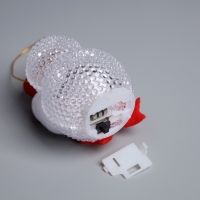 Ёлочная игрушка &laquo;Снеговик&raquo;, 10 см, от батареек, свечение мульти (RGB)