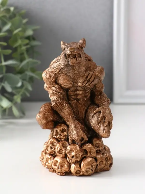 Фигура &laquo;Оборотень&raquo;, 12&times;7.5&times;7.5 см, бронза