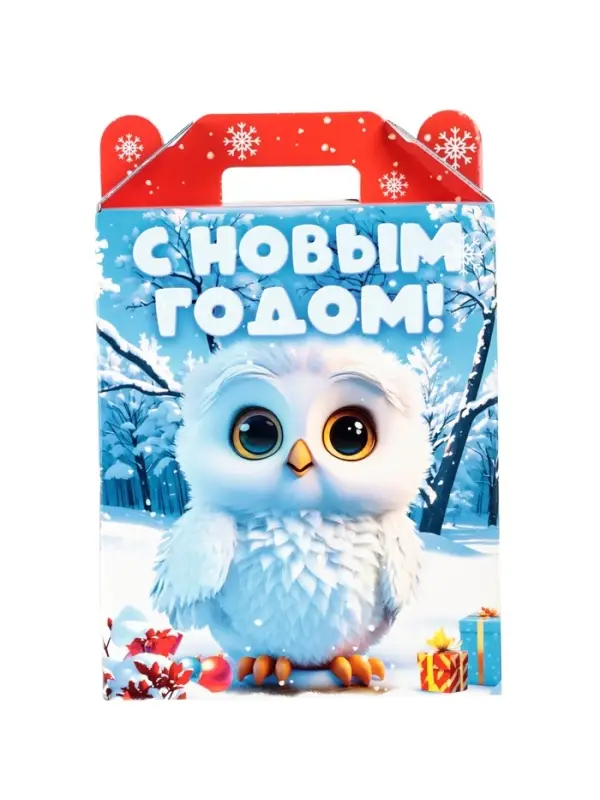 Сладкий новогодний подарок &laquo;Совята&raquo;, 800 г