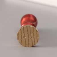 Печать для сургуча с пластиковой ручкой "Сердечки на нитях" 6,3х2,5х2,5 см