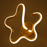 Бра Valentina 14Вт LED 4000-6000К золото 25х25х13см