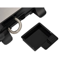 Электрогриль HYG-1043 1800Вт черный, серебристый