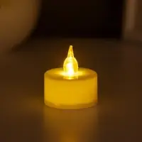 Светодиодная свеча, ночник LED RISALUX &laquo;Малая&raquo;, RGB, h=4 см