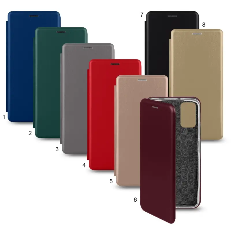 Чехол-книжка Samsung S20 Plus цвета в ассортименте