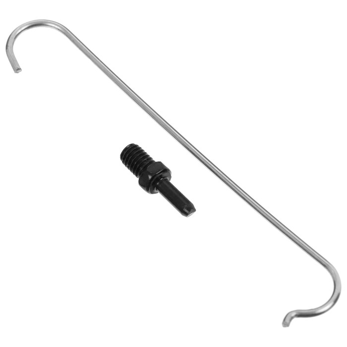 Выжимка для цепи с употом, алюминий, цвет чёрный