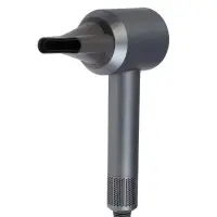 Фен WELLT A01 WELLAIR, 1600 Вт, 5 насадок, 3 скорости, 4 темп. режима, ионизация, серый