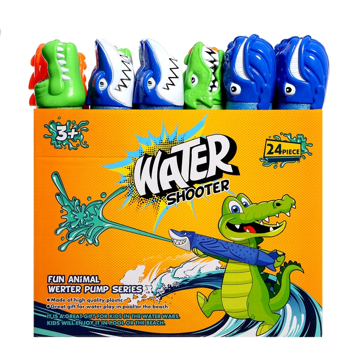 Водная пушка &laquo;Зубастик&raquo;, 32 см., цвет МИКС