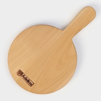 Доска для подачи Adelica &laquo;Бургерная&raquo;, с ручкой, 20&times;13&times;1,8 см, берёза