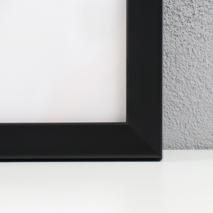 Фоторамка пластик "МИРАМ" 20х30 см, 641877-8, чёрный (пластиковый экран)