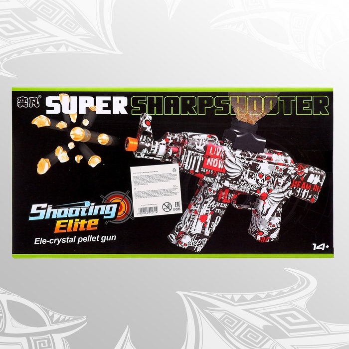 Автомат &laquo;Шторм&raquo;, стреляет орбизами, работает от аккумулятора 7,4 V