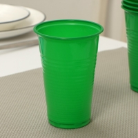 Набор пластиковой одноразовой посуды на 3 персоны Не ЗАБЫЛИ! &laquo;Светофор&raquo;, цвет МИКС