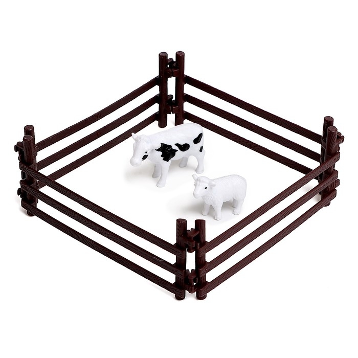 Игровой набор &laquo;Ферма&raquo;, трактор, сарай и животные