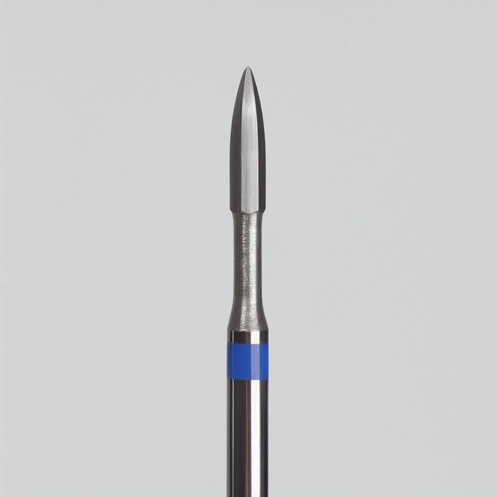 Фреза для маникюра, безопасная, 6 граней, 1, 2 &times; 8 мм, в пластиковом футляре