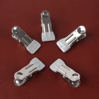 Зажимы для кожевника с насадкой, 5,5 &times; 2,3 см, металл, цвет разноцветный