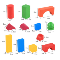 Конструктор &laquo;Городок&raquo;. Набор №1, детали: 6 &times; 3 см, 2 &times; 4 см