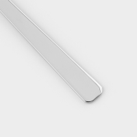 Ложка столовая &laquo;Аметист&raquo;, длина 19,8 см, толщина 2,5 мм, цвет серебряный