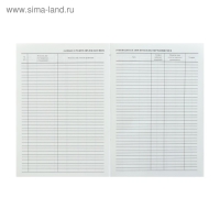 Журнал учёта работы педагога дополнительного образования в объединении (секции, клубе, кружке) А4, 20 листов, обложка офсет 120 г/м&sup2;, блок писчая бумага 60 г/м&sup2;