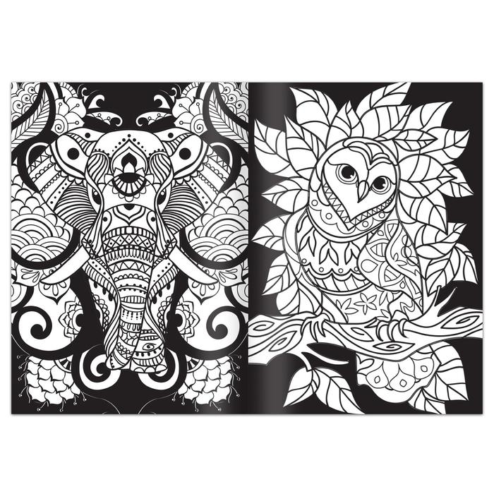 Раскраска &laquo;Антистресс&raquo;, 68 стр., формат А4