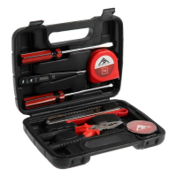 Набор инструментов в кейсе ЛОМ, универсальный, 7 предметов