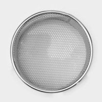 Корзинка для картофеля фри Доляна &laquo;Лонгфилд&raquo;, d=9 см, h=6 см, цвет серебристый