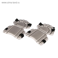 Наколенники садовые, универсальные, 20 &times; 17 см, серые