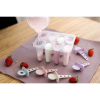 Форма для мороженого Доляна &laquo;Леденец&raquo;, 15&times;12&times;12 см, 8 ячеек, цвет МИКС