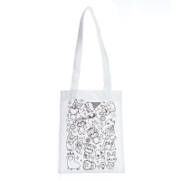 Сумка-Шоппер, раскраска &laquo;Зверята&raquo; 20 &times; 27 см