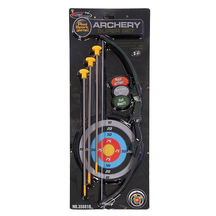 Лук &laquo;Меткий стрелок&raquo;, с мишенью и стрелами на присосках