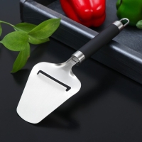 Нож для сыра Доляна Venus, 23&times;8 см, нержавеющая сталь, цвет чёрный