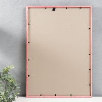 Фоторамка сосна с14 №1 вишня 35х50 см (пластиковый экран)